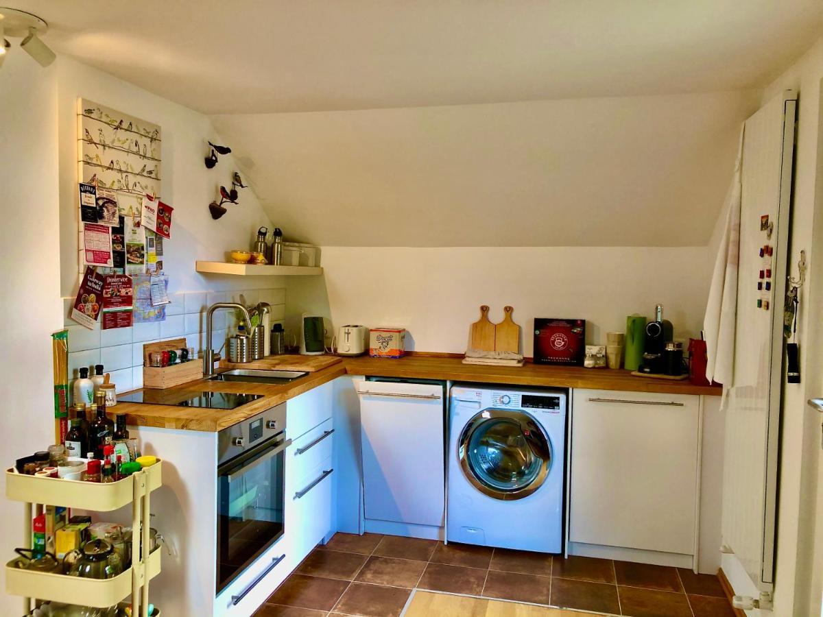 Charmante Ferienwohnung Mit Balkon Im 5-Seen-Land Hechendorf am Pilsensee Luaran gambar
