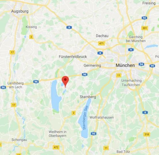 Charmante Ferienwohnung Mit Balkon Im 5-Seen-Land Hechendorf am Pilsensee Luaran gambar